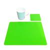 Super Cool Creations Rectangular Placemat and Coaster Set, Lime Green - 6 Placemats and 6 Coaster - Large view 1