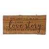 LifeSong Milestones LifeSong Home Live Edge Cherry Handcrafted Home Decor Step Stool Housewarming Gift Ideas for New Home Decorations 8 3/4 w x 16 L (Every Love Story) view 1
