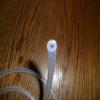 Air Foot Pedal For Drain Cleaning Machines 6 1/2' X 5/16" O.D. 1/8" I.D. Heavy Duty Braided Reinforced Hose view 2