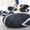 VERCART 7 Piece Set Mixed Designs 3D Artificial Living Stone Rock Throw Pillows Stuffing Plush Floor Pillow Creative Home Decoration Photo Or Film Props 7 PCS Cobblestone view 1