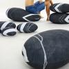 VERCART 7 Piece Set Mixed Designs 3D Artificial Living Stone Rock Throw Pillows Stuffing Plush Floor Pillow Creative Home Decoration Photo Or Film Props 7 PCS Cobblestone view 4