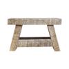 LifeSong Milestones LifeSong Home Reclaimed Oak Handcrafted Home Decor Step Stool Housewarming Gift Ideas for New Home Decorations 11 w x 15.75 L view 1