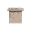 LifeSong Milestones LifeSong Home Reclaimed Oak Handcrafted Home Decor Step Stool Housewarming Gift Ideas for New Home Decorations 11 w x 15.75 L view 2