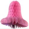 10-Pack 5 Inch Tissue Bell Decorations, Dusty Rose view 1