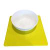 Super Cool Creations Square Placemat Set, Yellow - Large - 6 Placemats view 1