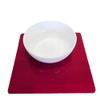 Super Cool Creations Square Placemat Set, Pink - Large - 4 Placemats view 1