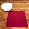 Super Cool Creations Square Placemat Set, Pink - Large - 4 Placemats view 3