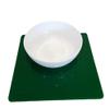 Super Cool Creations Square Placemat Set, Green - Large - 6 Placemats view 1