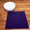 Super Cool Creations Square Placemat Set, Purple - Large - 6 Placemats view 3
