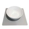 Super Cool Creations Square Placemat Set, Light Grey - Large - 4 Placemats view 1