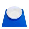 Super Cool Creations Square Placemat Set, Bright Blue - Large - 6 Placemats view 1