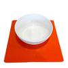 Super Cool Creations Square Placemat Set, Orange - Large - 6 Placemats view 1
