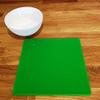 Super Cool Creations Square Placemat Set, Bright Green - Large - 4 Placemats view 3