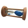 Fenteer Assorted Hourglass 15min/20min/30min Wooden Clock glass Pub Hotel Bar Decor Ornament, Blue, 20 Minutes view 3