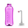 Wolfbeam Portable Bidet Sprayer Bathroom Toilet Bidet Bottle Handheld Vulva and Anal Cleaner Travel Bidet Spray Wiper for Personal Hygiene, 2 Nozzles, Lightweight, 500ml view 1