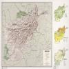 14" x 24" 1971 Map Of Afghanistan view 1