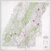 18" x 24" 1972 Map Of George Washington National Forest Virginia & West Virginia Deerfield James River Pedlar Warm Springs Ranger Districts view 1