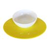 Super Cool Creations Oval Placemat Set, Yellow - Large - 4 Placemats view 1