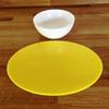 Super Cool Creations Oval Placemat Set, Yellow - Large - 4 Placemats view 3