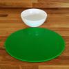 Super Cool Creations Oval Placemat Set, Bright Green - Large - 6 Placemats view 3