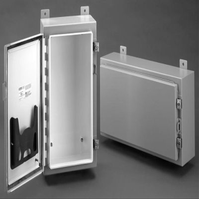 Hoffman A483610LP Wall Mount Enclosure, NEMA 12/13, 48" x 36" x 10"