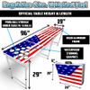 8-Foot Folding Party Table w/Cup Holes & (6) Pong Balls - USA view 2