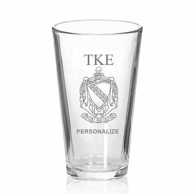 Greekgear Tau Kappa Epsilon TKE Mixing Glass Transparent