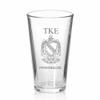Greekgear Tau Kappa Epsilon TKE Mixing Glass Transparent view 1