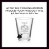 Greekgear Tau Kappa Epsilon TKE Mixing Glass Transparent view 3
