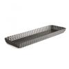 ibili 835235 Perforated Oblong Pan 35X11, Rolled Steel Plate, Black view 1