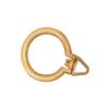 Koala Superstore Set of 30 Classic Curtain Accessory Plastic Curtain Hanger Rings, Internal Diameter 4.2cm, Gold view 1
