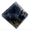 AWAKEN YOUR KUNDALINI Rainbow Fluorite Pyramid 2 Inch  Meditation & Healing Crystal Stone view 2