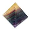 AWAKEN YOUR KUNDALINI Rainbow Fluorite Pyramid 2 Inch  Meditation & Healing Crystal Stone view 3