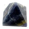AWAKEN YOUR KUNDALINI Rainbow Fluorite Pyramid 2 Inch  Meditation & Healing Crystal Stone view 4