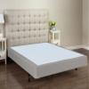 Greaton, 8-Inch Sturdy Wood Box Spring for Mattress Support - Durable and Fully Assembled, Natural Wood Foundation for 74" x 30", White. view 1
