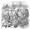 Carroll Looking Glass NThey Placed Themselves Close To Where Hatter The Other Messenger Was Standing Watching The Fight With A Cup Of Tea In One Hand And A Piece Of Bread And Butter In The Other Illus view 1