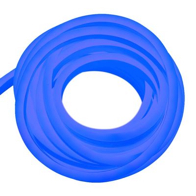 XUNATA 66ft LED Rope Neon Light, 110V Waterproof Flexible US Plug 2400 Units SMD 2835 LED Strip Lights for Home Indoor Outdoor Decoration (Blue)