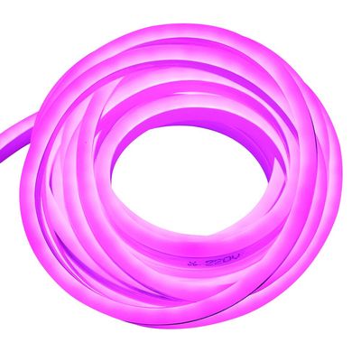XUNATA 66ft LED Rope Neon Light, 110V Waterproof Flexible US Plug 2400 Units SMD 2835 LED Strip Lights for Home Indoor Outdoor Decoration (Pink)