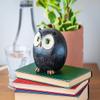 Abbott Collection Round Ball Sitting Figurine, Owl (4" Tall) view 3