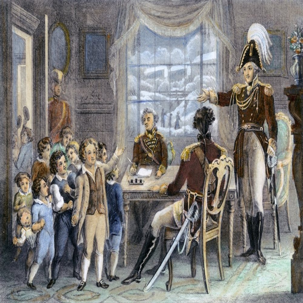 Thomas Gage (1721-1787) Nenglish General And Colonial Governor Of Massachusetts Governor Gage Far Right Telling His Officers To Allow The Children Of Boston To Sled And Ice Skate On Boston Common And
