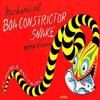 An unfortunate mouse is the victim of this toy snake which rolls around in the dance of death for its meal This graphic art is from an antique tin childrens toy Often the box art was much more enjoy view 1