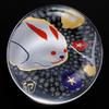 Aderia 6094 Medeta Zodiac Chopstick Rest, Rabbit, Approx. 2.2 x 1.7 x Height 0.5 inches (5.6 x 4.4 x 1.3 cm), Chopsticks Rest / Zodiac Sign, Made in Japan, Presentation Box, Birthday Gift view 2