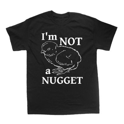 I'm Not a Nugget Shirt - Animal Rights Liberation Vegan Vegetarian Welfare Front (Medium)