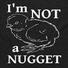 I'm Not a Nugget Shirt - Animal Rights Liberation Vegan Vegetarian Welfare Front (Medium) view 2