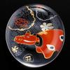 Aderia 6092 Medeta Zodiac Ox Chopsticks Rest, Approx. 2.2 x 1.7 x Height 0.5 inches (5.6 x 4.4 x 1.3 cm), Chopsticks Rest / Zodiac Sign, Made in Japan, Presentation Box, Birthday Gift view 2