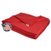SENSORY GOODS Young Adult Medium Weighted Blanket Made in America- 13lb Heavy Pressure - Red - Fleece/Flannel (58'' x 41'') Our Weighted Blankets Provide Comfort and Relaxation. view 1