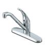 Project Source Chrome 1-Handle Low-Arc Kitchen Faucet view 1
