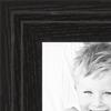 ArtToFrames 4x7 inch Black Stained Tri-ridged Canvas Floater Wood Picture Frame, 2WOM0066-82534-YBLK-4x7 view 1