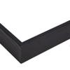 ArtToFrames 4x7 inch Black Stained Tri-ridged Canvas Floater Wood Picture Frame, 2WOM0066-82534-YBLK-4x7 view 4