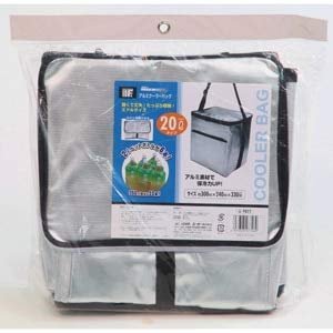 User U-P877 Aluminum Cooler Bag, 5.3 gal (20 L), Silver